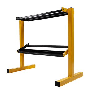 NNEDSZ 2 Tier Dumbbell Rack for Dumbbell Weights Storage