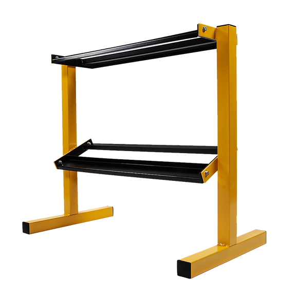 NNEDSZ 2 Tier Dumbbell Rack for Dumbbell Weights Storage