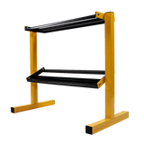 NNEDSZ 2 Tier Dumbbell Rack for Dumbbell Weights Storage