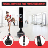 NNEDSZ 170cm Free Standing Boxing Punching Bag Stand MMA UFC Kick Fitness