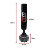 NNEDSZ 170cm Free Standing Boxing Punching Bag Stand MMA UFC Kick Fitness