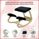 NNEDSZ Kneeling Office Chair Ergonomic Rocking Posture Improving Stool