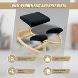 NNEDSZ Kneeling Office Chair Ergonomic Rocking Posture Improving Stool