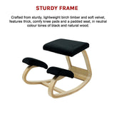 NNEDSZ Kneeling Office Chair Ergonomic Rocking Posture Improving Stool