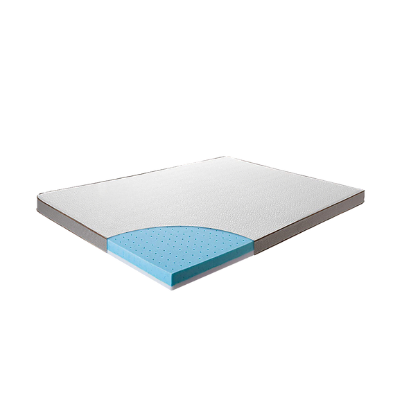 NNEDSZ Palermo Double Memory Foam Mattress Topper Cooling Gel Infused CertiPUR Approved