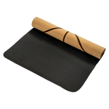 NNEDSZ Natural Cork TPE Yoga Mat Sports Eco Friendly Exercise Fitness Gym Pilates