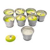 NNEDSZ 8x Mosquito Insect Bug Repellent Small Bucket Citronella Candles