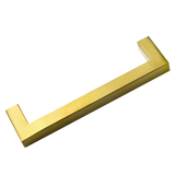 NNEDSZ 15x Brushed Brass Drawer Pulls Kitchen Cabinet Handles - Gold Finish 128mm