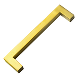 NNEDSZ 15x Brushed Brass Drawer Pulls Kitchen Cabinet Handles - Gold Finish 128mm