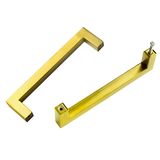 NNEDSZ 15x Brushed Brass Drawer Pulls Kitchen Cabinet Handles - Gold Finish 128mm