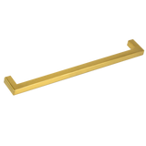 NNEDSZ 15x Brushed Brass Drawer Pulls Kitchen Cabinet Handles - Gold Finish 256mm
