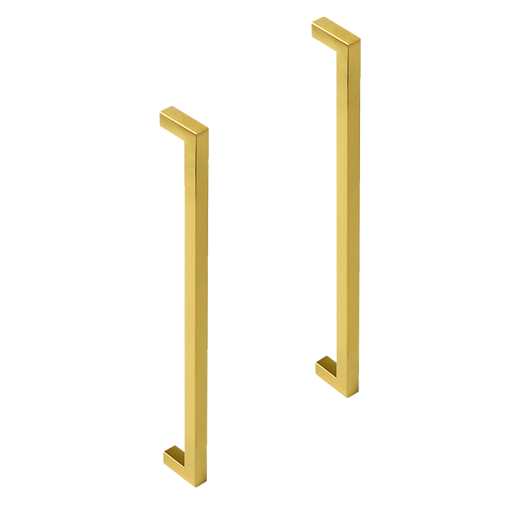 NNEDSZ 15x Brushed Brass Drawer Pulls Kitchen Cabinet Handles - Gold Finish 256mm