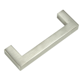 NNEDSZ Brushed Nickel Stainless Steel Kitchen Cabinet Square Drawer Pull Door Handles 15-Pack