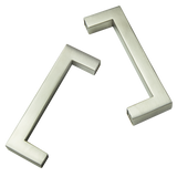 NNEDSZ Brushed Nickel Stainless Steel Kitchen Cabinet Square Drawer Pull Door Handles 15-Pack