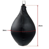 NNEDSZ Boxing Speed Bag PU Leather MMA Punching Focus Bag Muay Thai Training Speed
