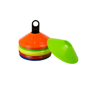 NNEDSZ 60 Pack Sports Training Discs Markers Cones Soccer AFL Exercise Personal Fitness