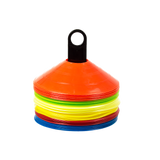 NNEDSZ 60 Pack Sports Training Discs Markers Cones Soccer AFL Exercise Personal Fitness