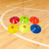 NNEDSZ 60 Pack Sports Training Discs Markers Cones Soccer AFL Exercise Personal Fitness