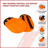 NNEDSZ Pro Training Football AID Soccer Target Practice Shot Goal