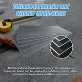 NNEDSZ Tile Backer Insulation Board 6MM: 1200mm x 600mm - Box of 6