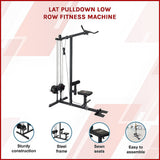 NNEDSZ Lat PullDown Low Row Fitness Machine