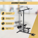 NNEDSZ Lat PullDown Low Row Fitness Machine