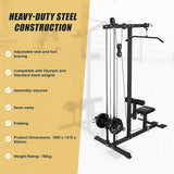 NNEDSZ Lat PullDown Low Row Fitness Machine