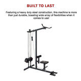 NNEDSZ Lat PullDown Low Row Fitness Machine