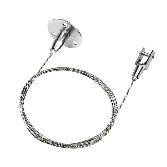 NNEDSZ Billboard Hanger Indicator Light Suspension Hook Cable 30kg Load Capacity 8 Pack