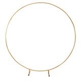 NNEDSZ 2M Wedding Hoop Round Circle Arch Backdrop Flower Display Stand Frame Background