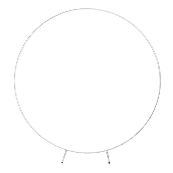 NNEDSZ 2M Wedding Hoop Round Circle Arch Backdrop Flower Display Stand Frame Background