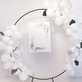 NNEDSZ 2M Wedding Hoop Round Circle Arch Backdrop Flower Display Stand Frame Background