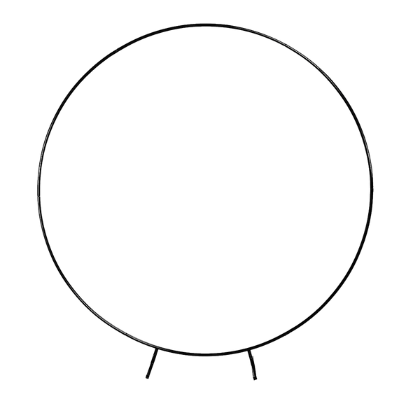 NNEDSZ 2M Wedding Hoop Round Circle Arch Backdrop Flower Display Stand Frame Background