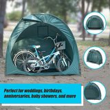 NNEDSZ Bicycle Shelter Outdoor Bike Cave Garden Bike Storage Shed Tent Travel