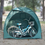 NNEDSZ Bicycle Shelter Outdoor Bike Cave Garden Bike Storage Shed Tent Travel