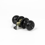 NNEDSZ Door Handle Set Privacy Function Round Black