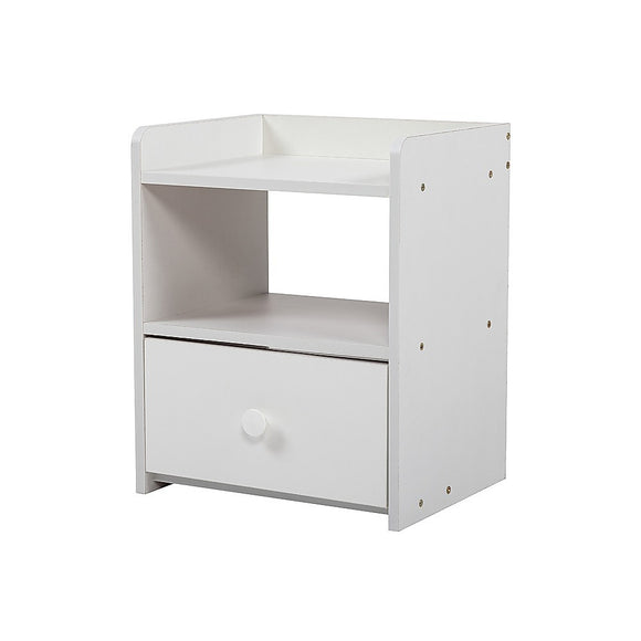 NNEDSZ Bedside Tables Drawers Side Table Bedroom Furniture Nightstand White Unit