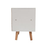 NNEDSZ Bedside Tables Drawers Side Table Nightstand White Storage Cabinet Wood