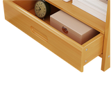 NNEDSZ Bamboo Bedside Table Nightstand Storage Bedroom Sofa Side Stand