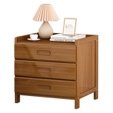 NNEDSZ Bamboo Bedside Table Nightstand Storage Bedroom Sofa Side Stand