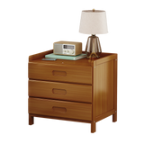 NNEDSZ Bamboo Bedside Table Nightstand Storage Bedroom Sofa Side Stand