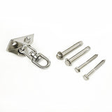 NNEDSZ 360° Swivel Swing Hanger with Stainless Steel Hook for Ceiling Heavy Duty Hanging Gym Equipment