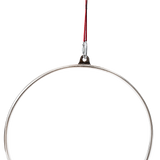 NNEDSZ Aerial Yoga Hoop 90CM Lyra Hoop Circus Single Point Aerial Ring Set