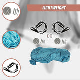 NNEDSZ 5x2.8m Yoga Pilates Aerial Silk Kit Swing Anti-Gravity Hammock