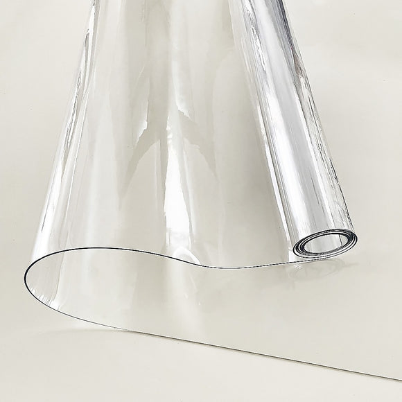 NNEDSZ PVC Tablecloth Protector 107X213.4CM Clear Plastic Table Cloth Cover Transparent