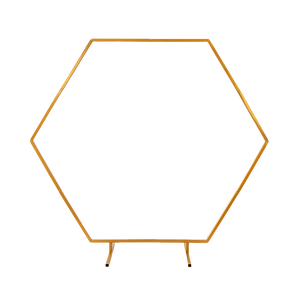 NNEDSZ 2M Wedding Hex Arch Backdrop Flower Display Stand Frame Background