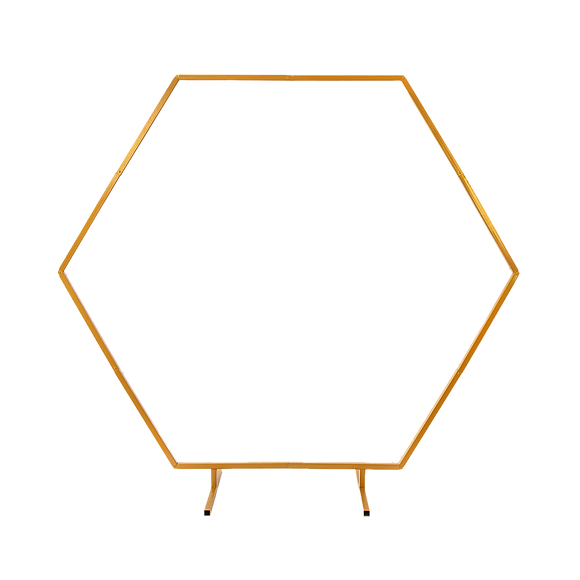 NNEDSZ 2M Wedding Hex Arch Backdrop Flower Display Stand Frame Background