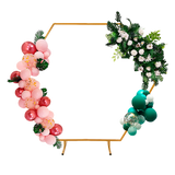 NNEDSZ 2M Wedding Hex Arch Backdrop Flower Display Stand Frame Background