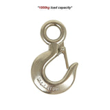 NNEDSZ Grappling Hook 1T Crane Scale Sliding Stainless Steel Lifting Rigging Accessories