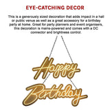 NNEDSZ Happy Birthday Neon Sign Hanging Glowing Party Decoration